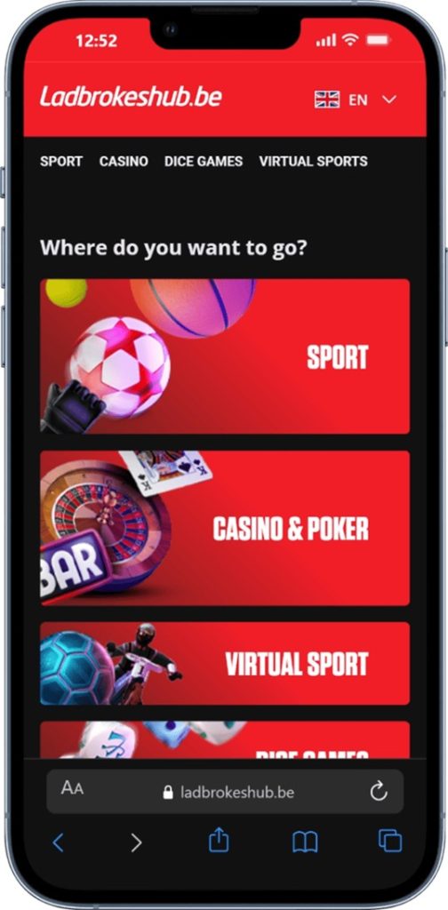 Ladbrokes casino en ligne Belgique